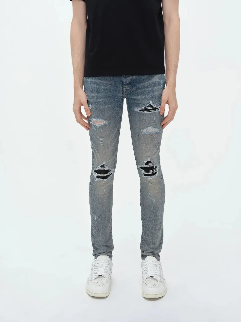 Jeans MX1 Detalles Piel