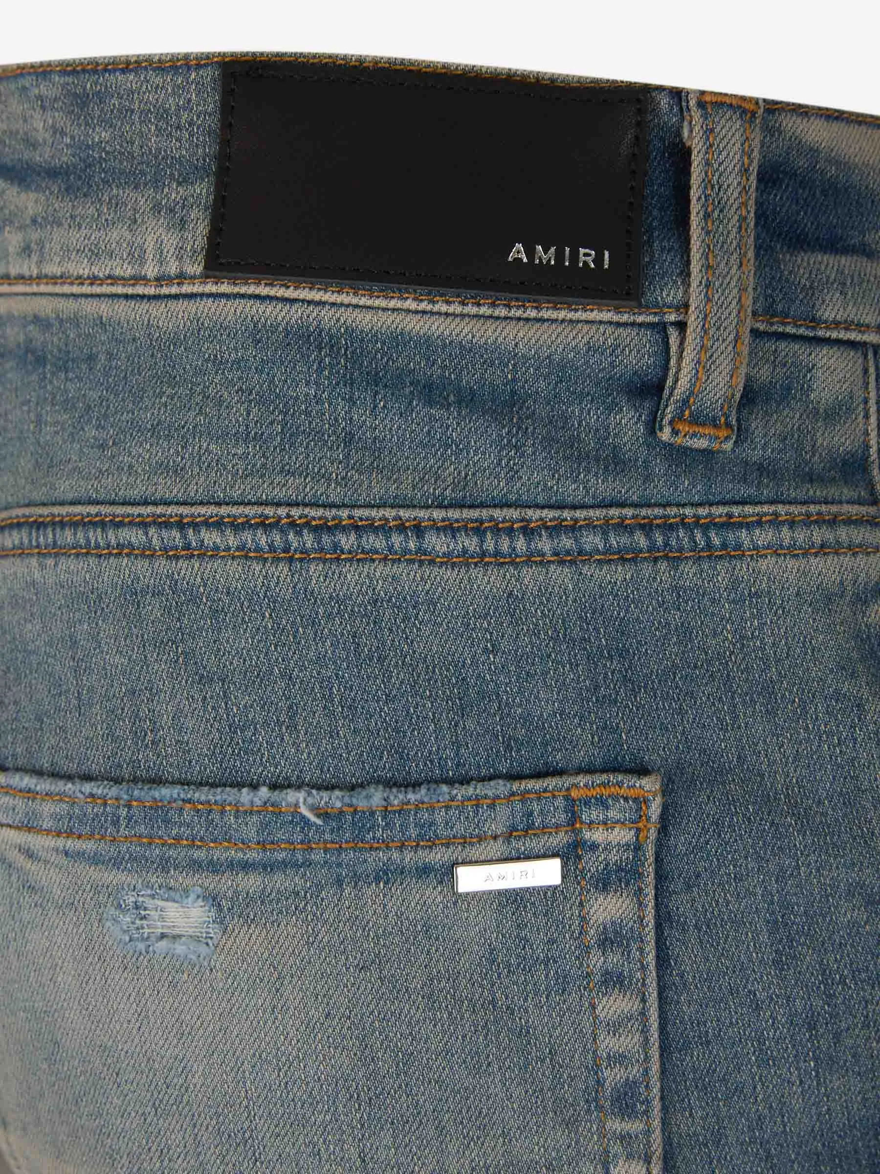 Jeans MX1 Detalles Piel