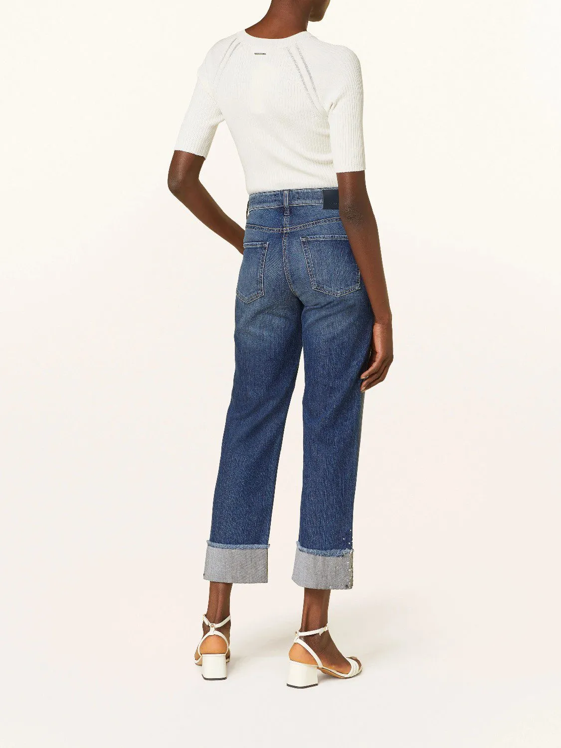 JEANS PARIS STRAIGHT VUELTA CRISTAL CAMBIO