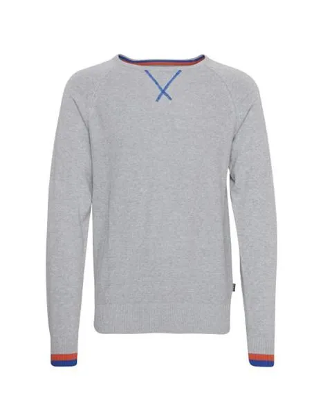 jersey blend 20709037 gris para hombre
