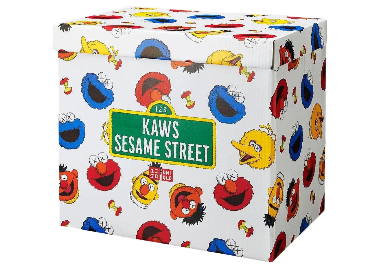 KAWS Sesame Street Uniqlo Plush Toy Complete Box Set Multi