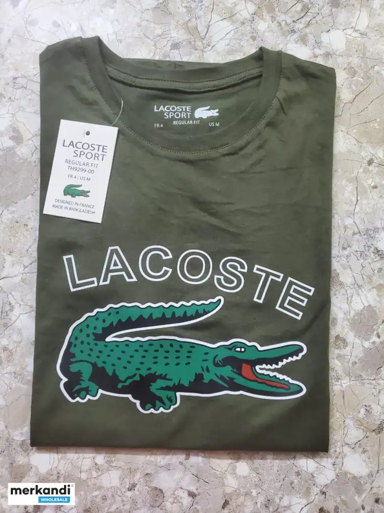 Lacoste Camisetas para hombre ofertas de acciones a precio de venta de descuento