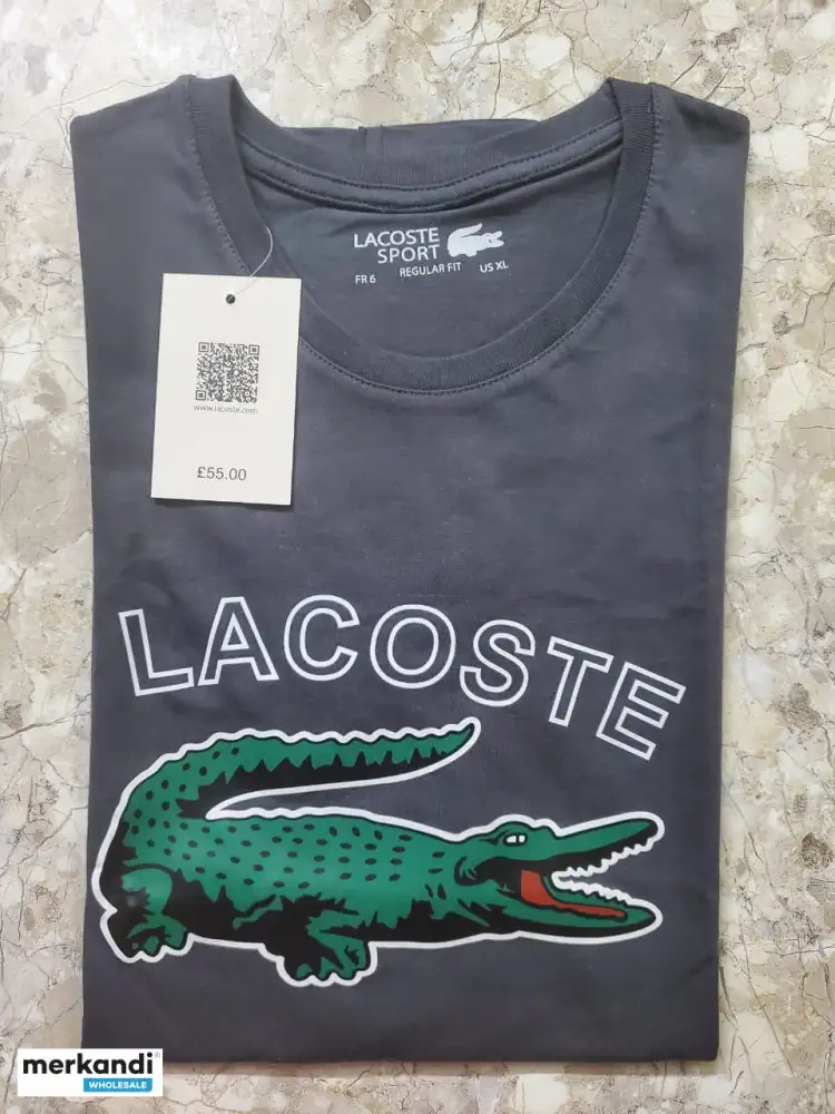 Lacoste Camisetas para hombre ofertas de acciones a precio de venta de descuento