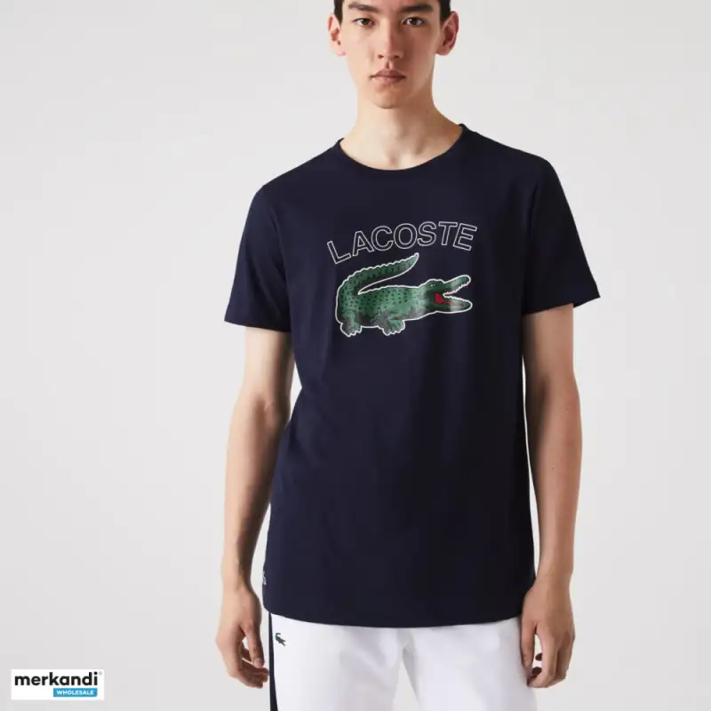 Lacoste Camisetas para hombre ofertas de acciones a precio de venta de descuento