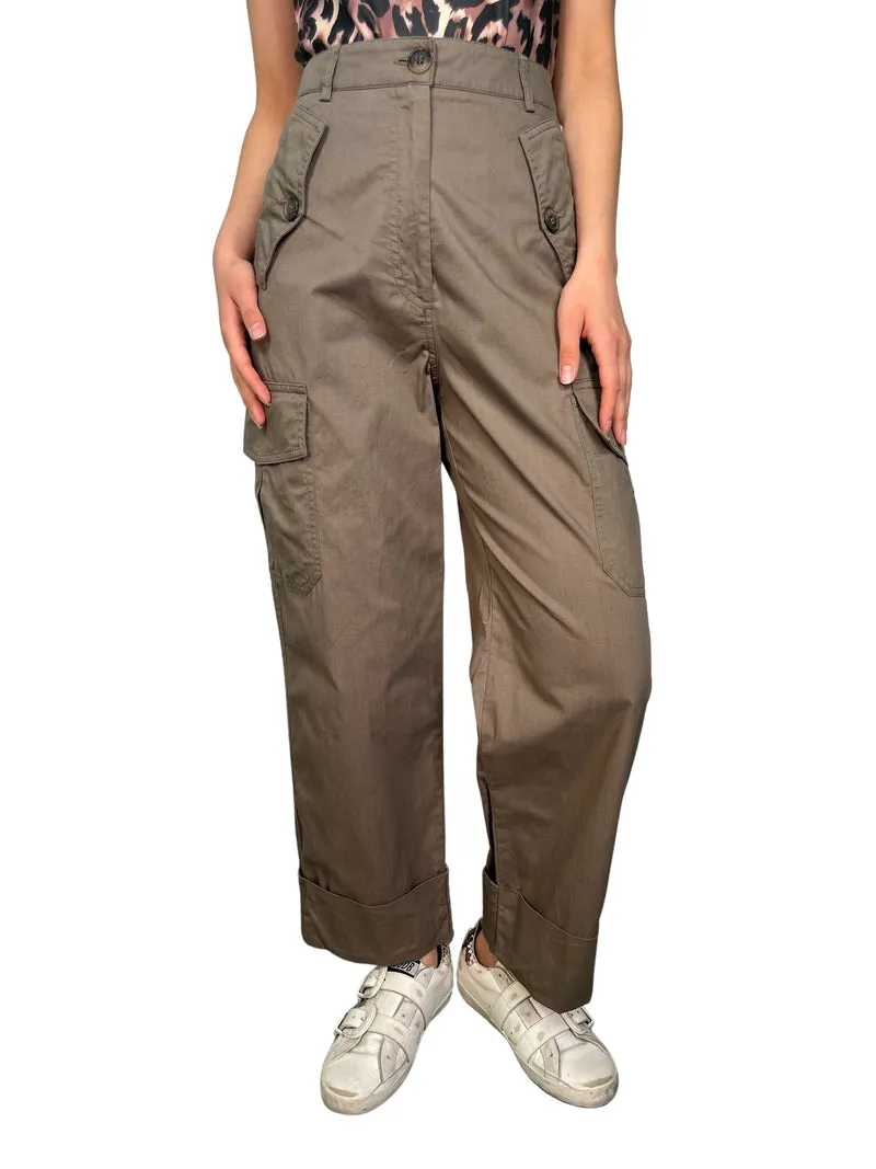 LALALOU Pantalón Cargo Viscosa