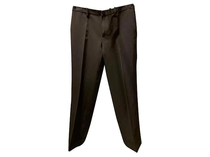 Lanvin Pantalón sastre vintage negro 