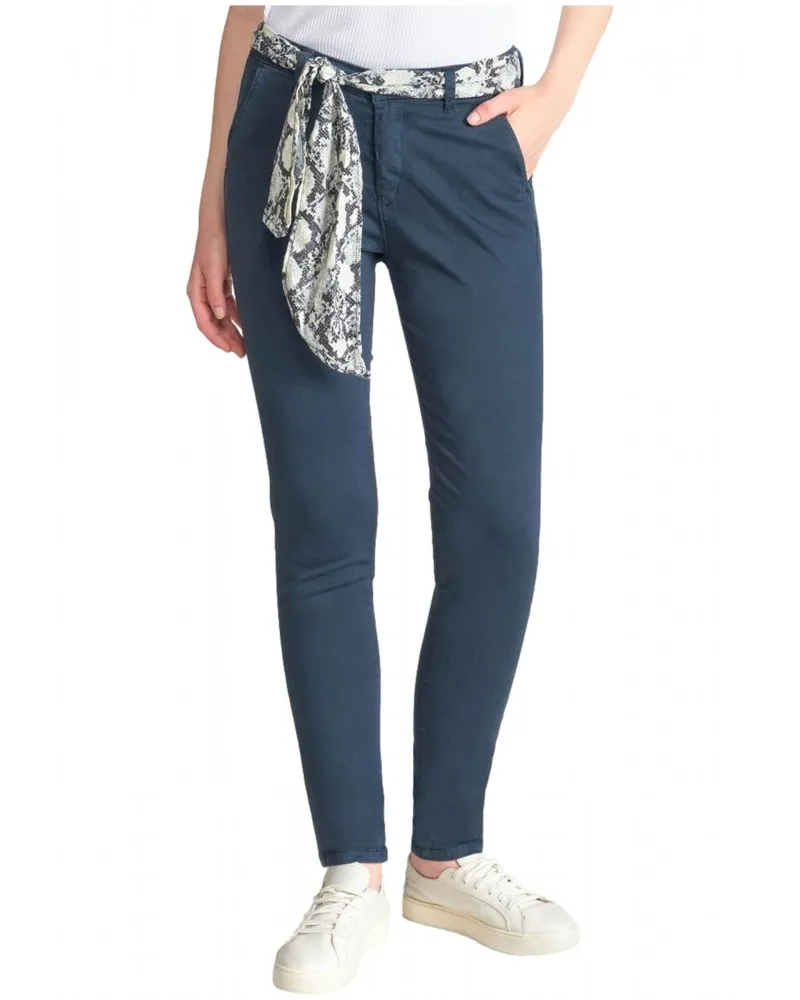 LE TEMPS DES CERISES  PANTALóN CHINO DYLI5 CON LAZO DECORATIVO