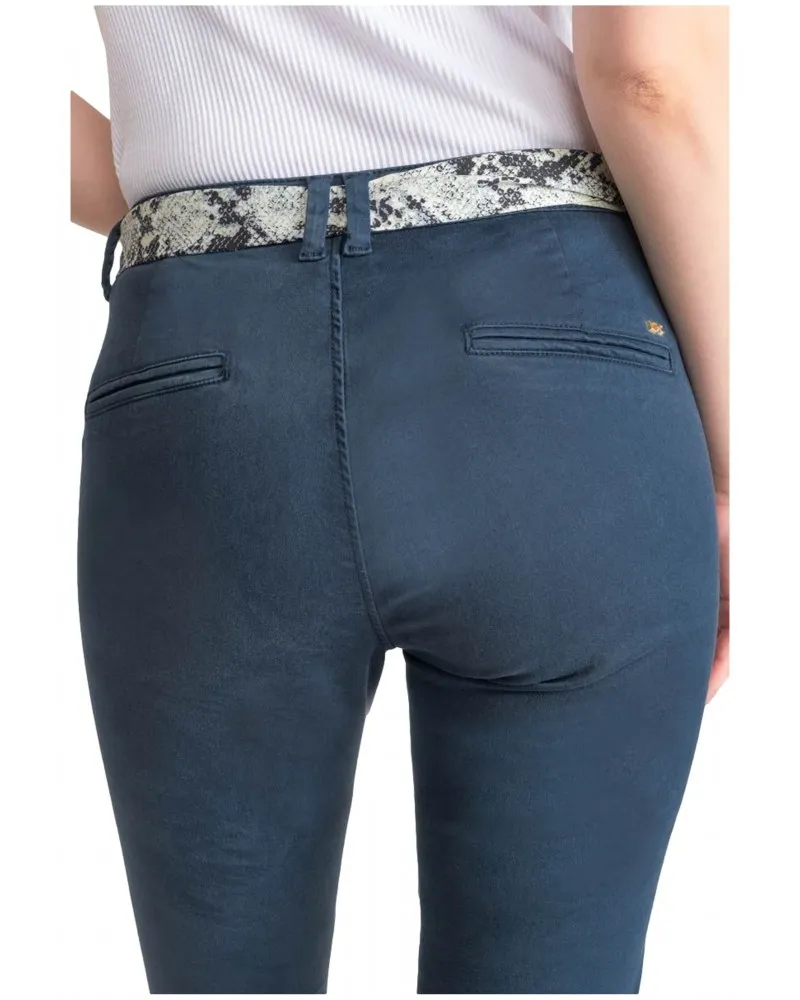 LE TEMPS DES CERISES  PANTALóN CHINO DYLI5 CON LAZO DECORATIVO