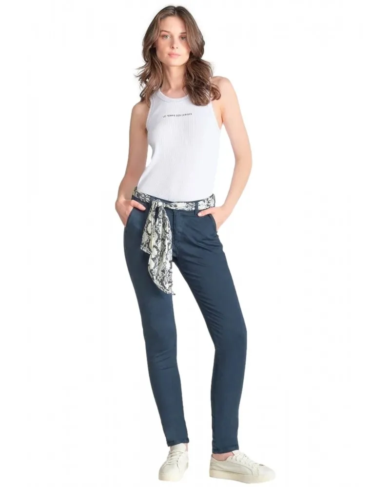 LE TEMPS DES CERISES  PANTALóN CHINO DYLI5 CON LAZO DECORATIVO