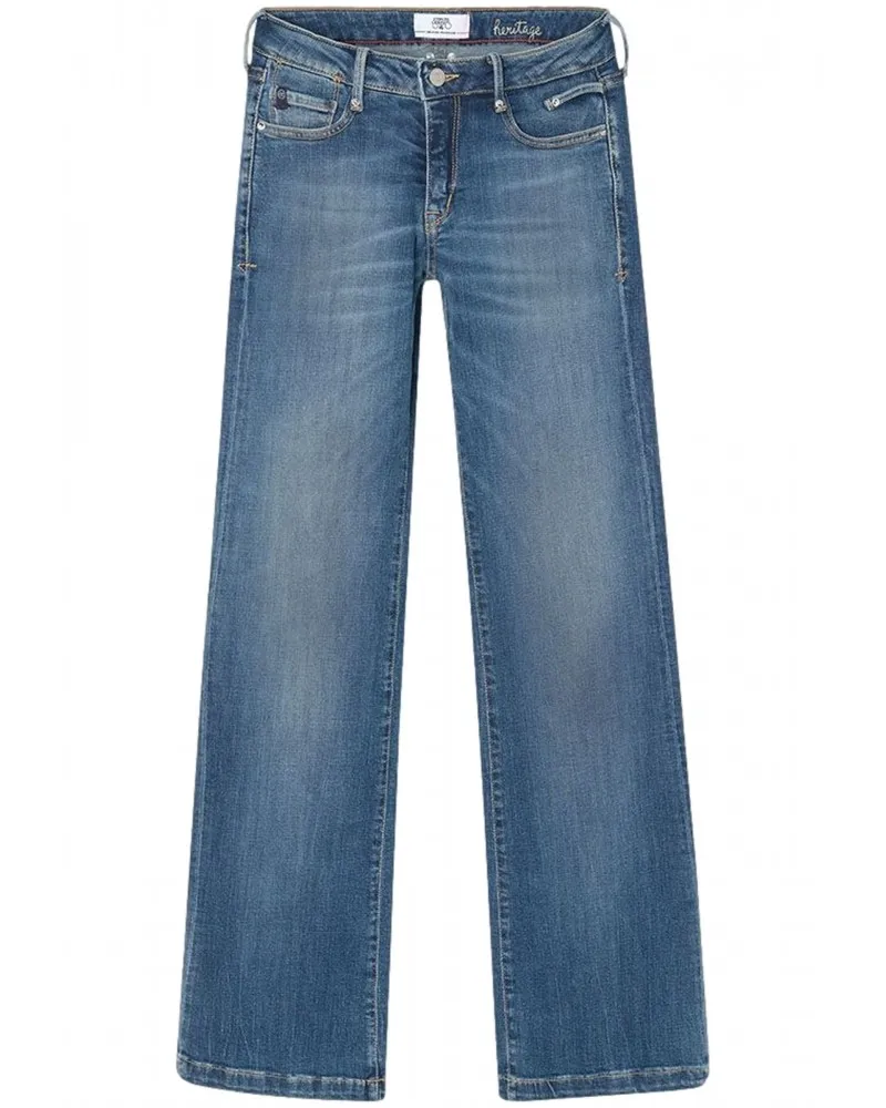 LE TEMPS DES CERISES  PANTALóN VAQUERO DE CAMPANA FLARE DAVAO