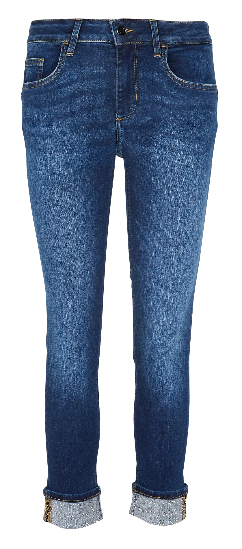 LIU JO Pantalón capri vaquero en azul