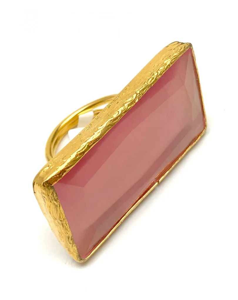 LOS MAS BONITOS ANILLOS PARA MUJER CON PIEDRAS NATURALES ROSAS