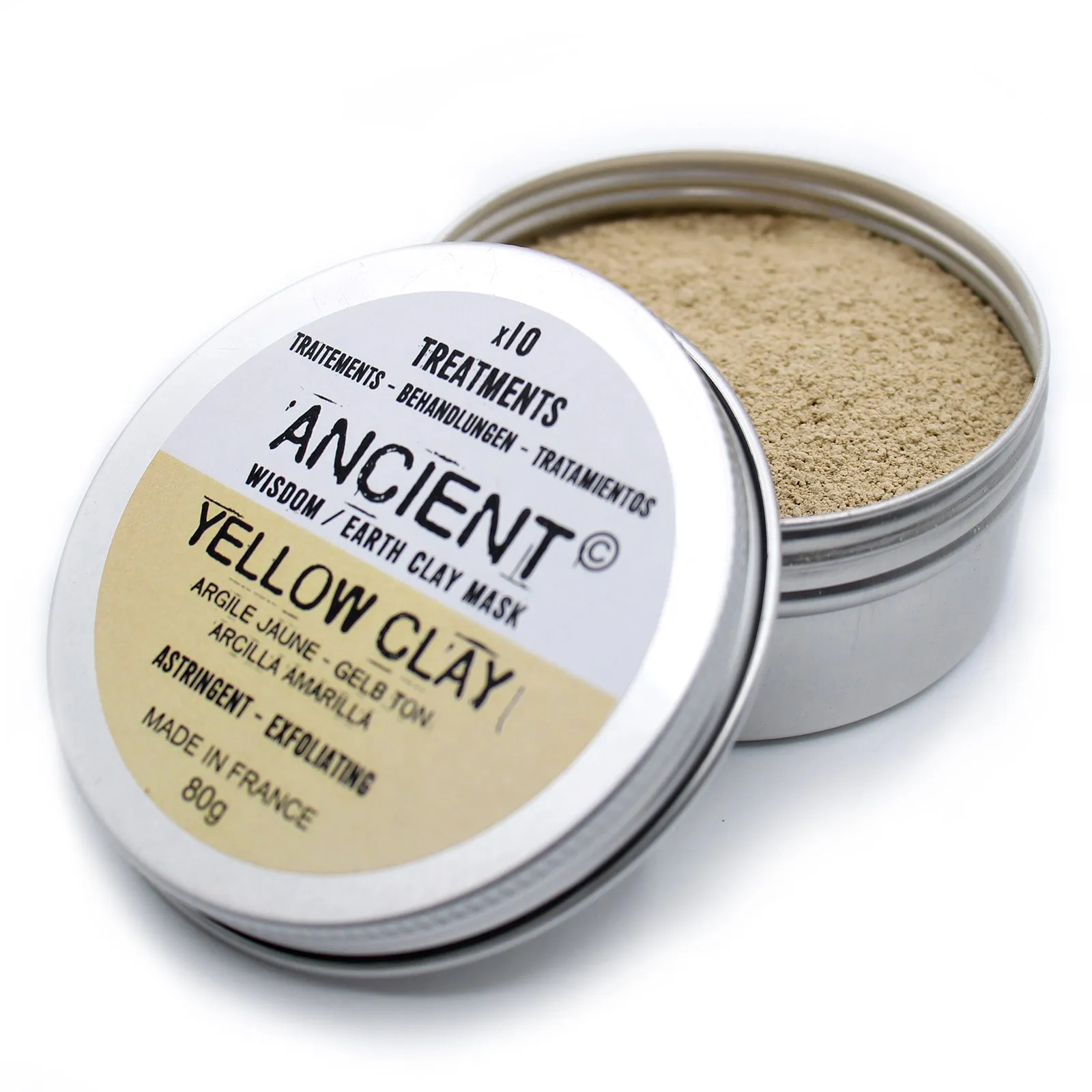 Mascarilla Arcilla Amarilla ANTIEDAD Y DETOX