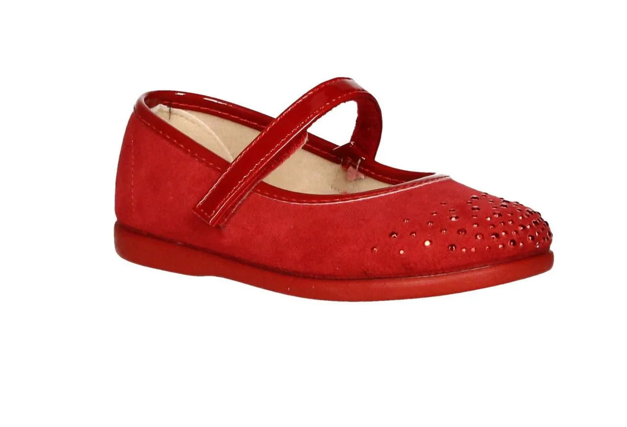 Mercedes Rojo Serratex Con Tachas