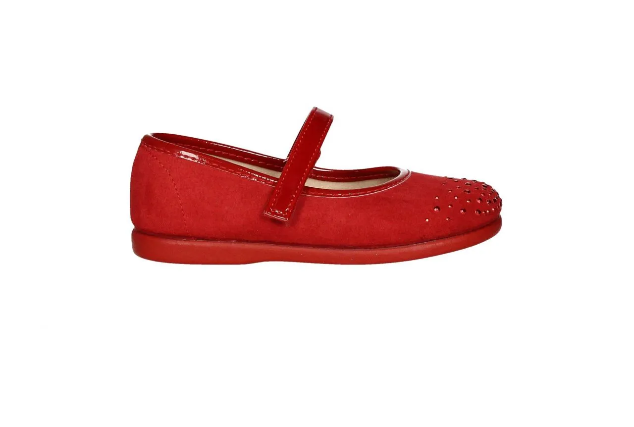 Mercedes Rojo Serratex Con Tachas