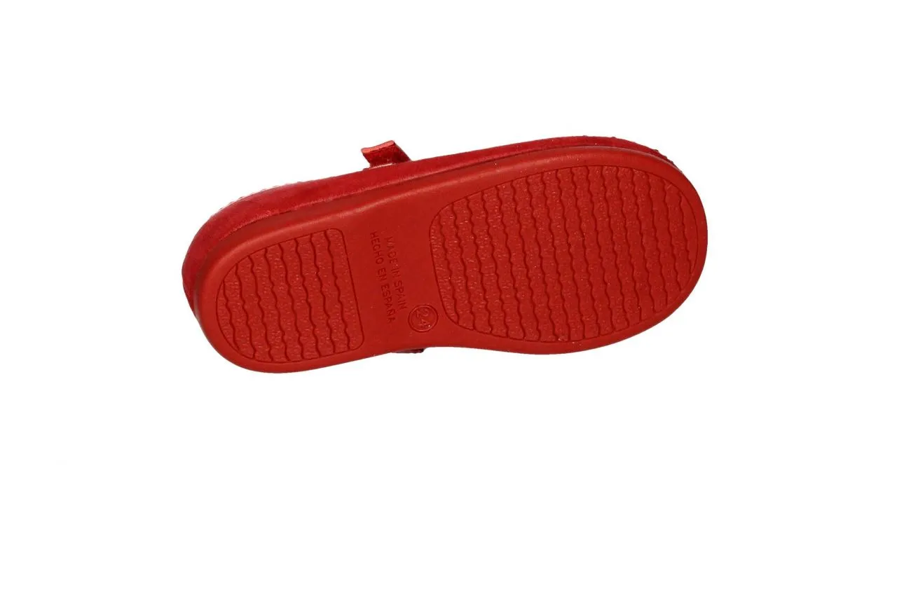 Mercedes Rojo Serratex Con Tachas