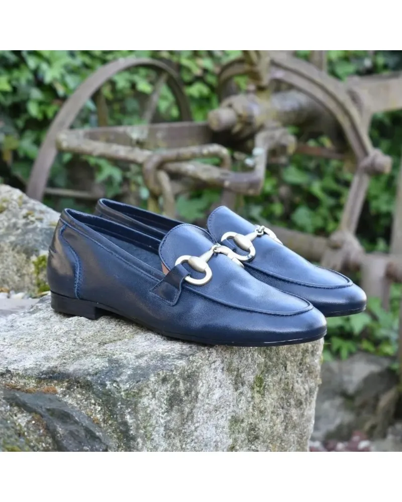 MOCASIN DE ANTEPIEL CALMODA 6003 COLOR AZUL MARINO