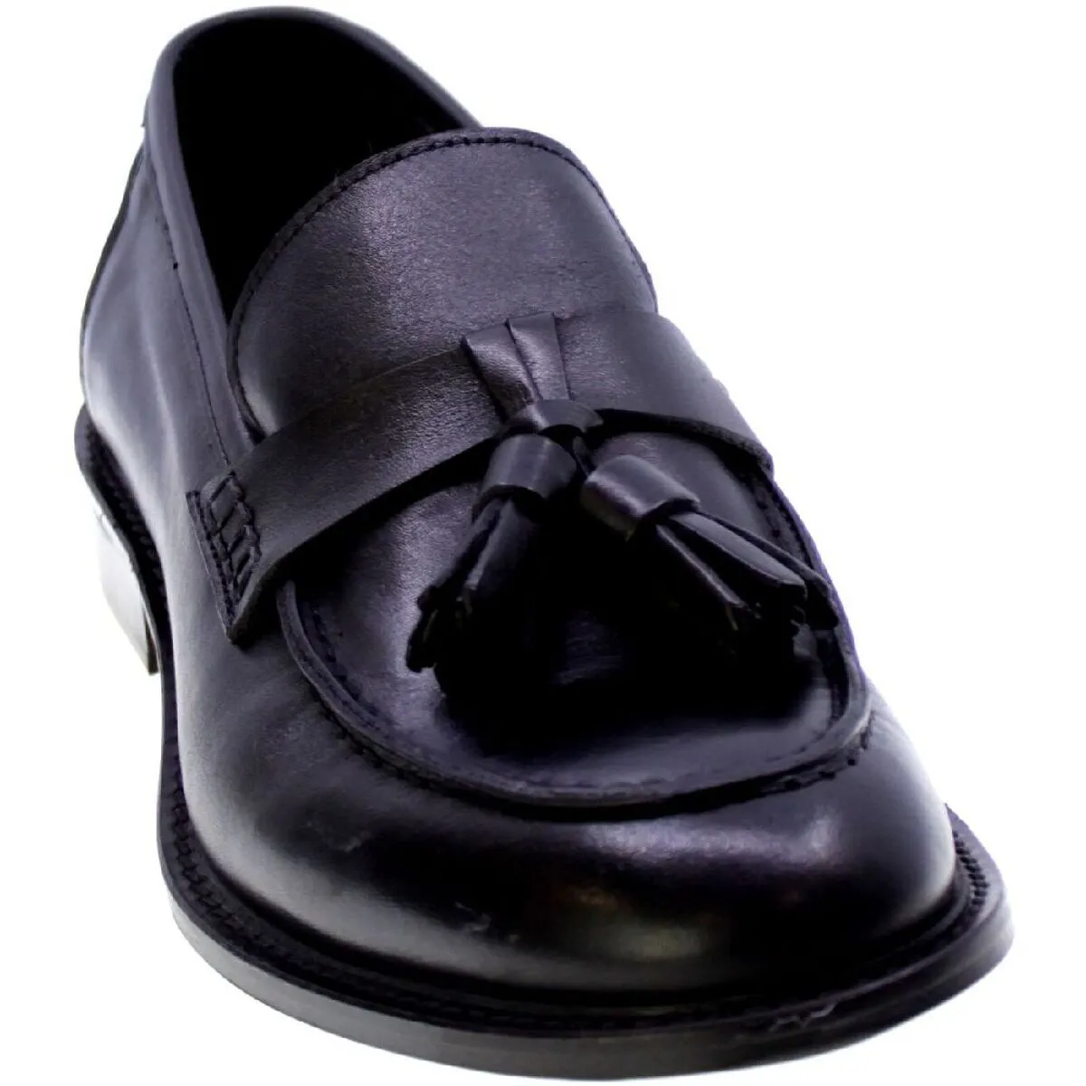 Mocassino Nappine Uomo Nero 603
