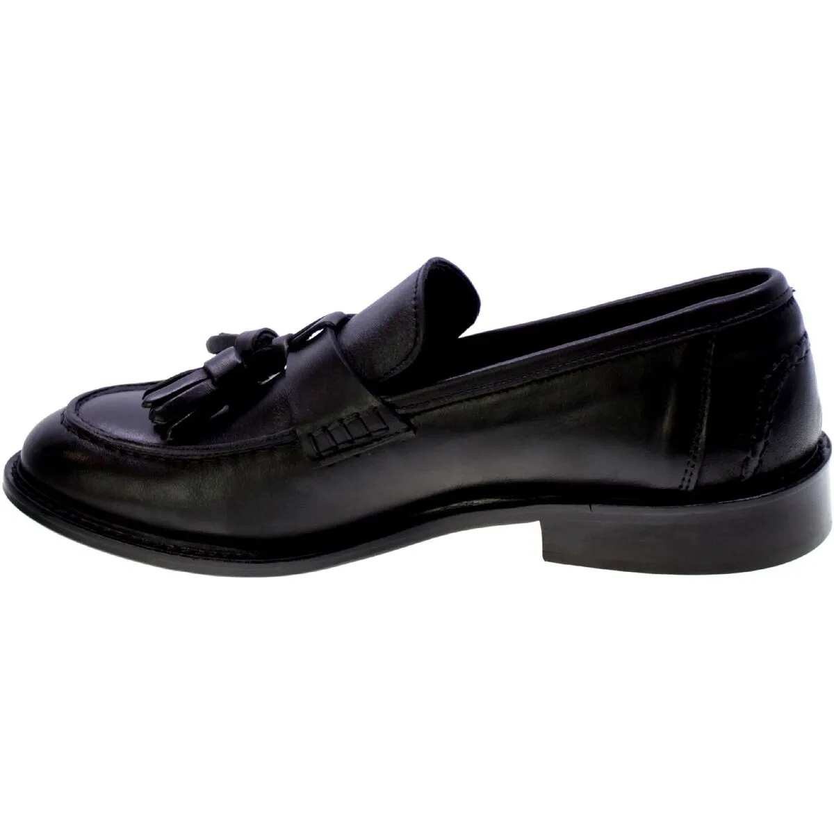 Mocassino Nappine Uomo Nero 603