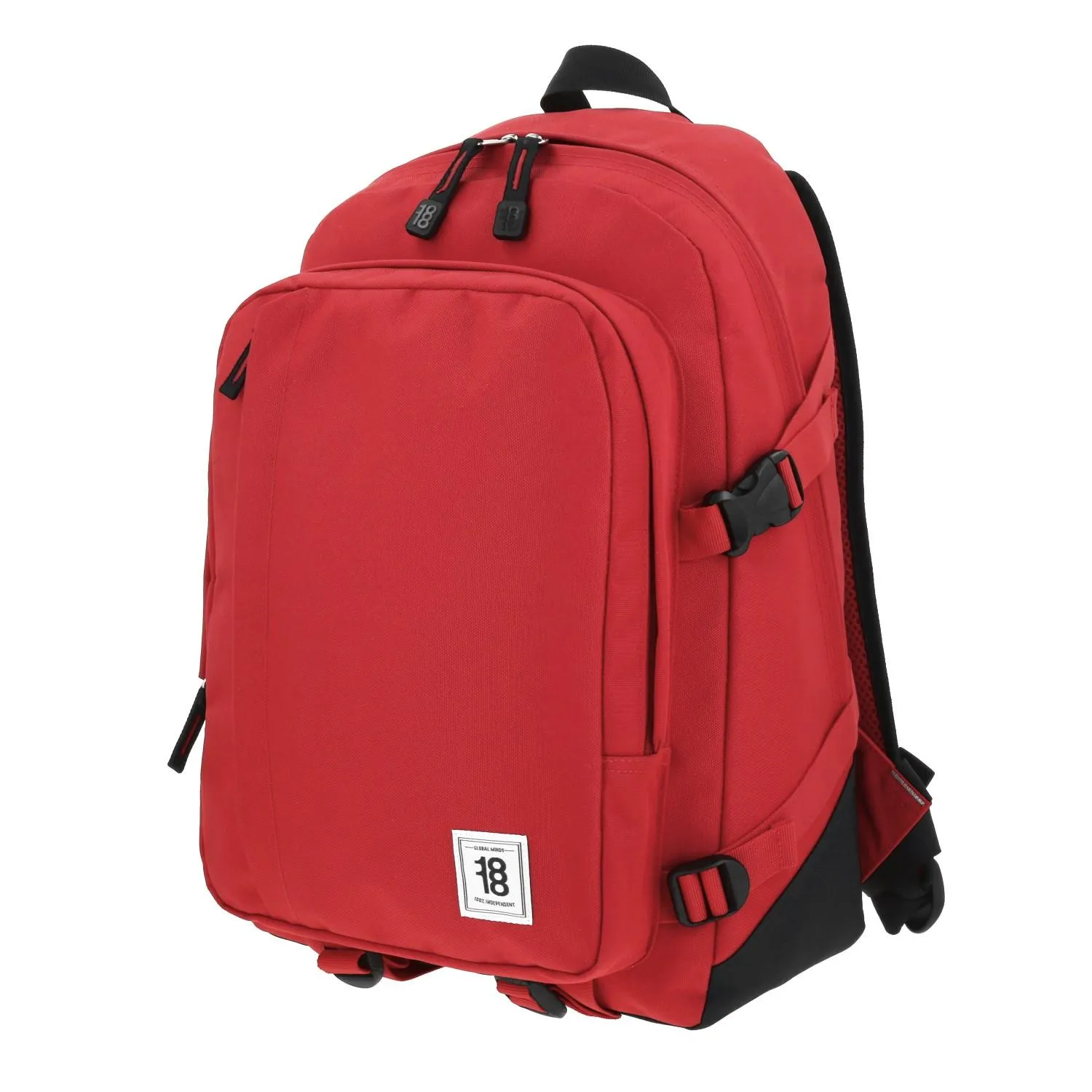 Mochila grande 1818 Unisex WYNN Rojo