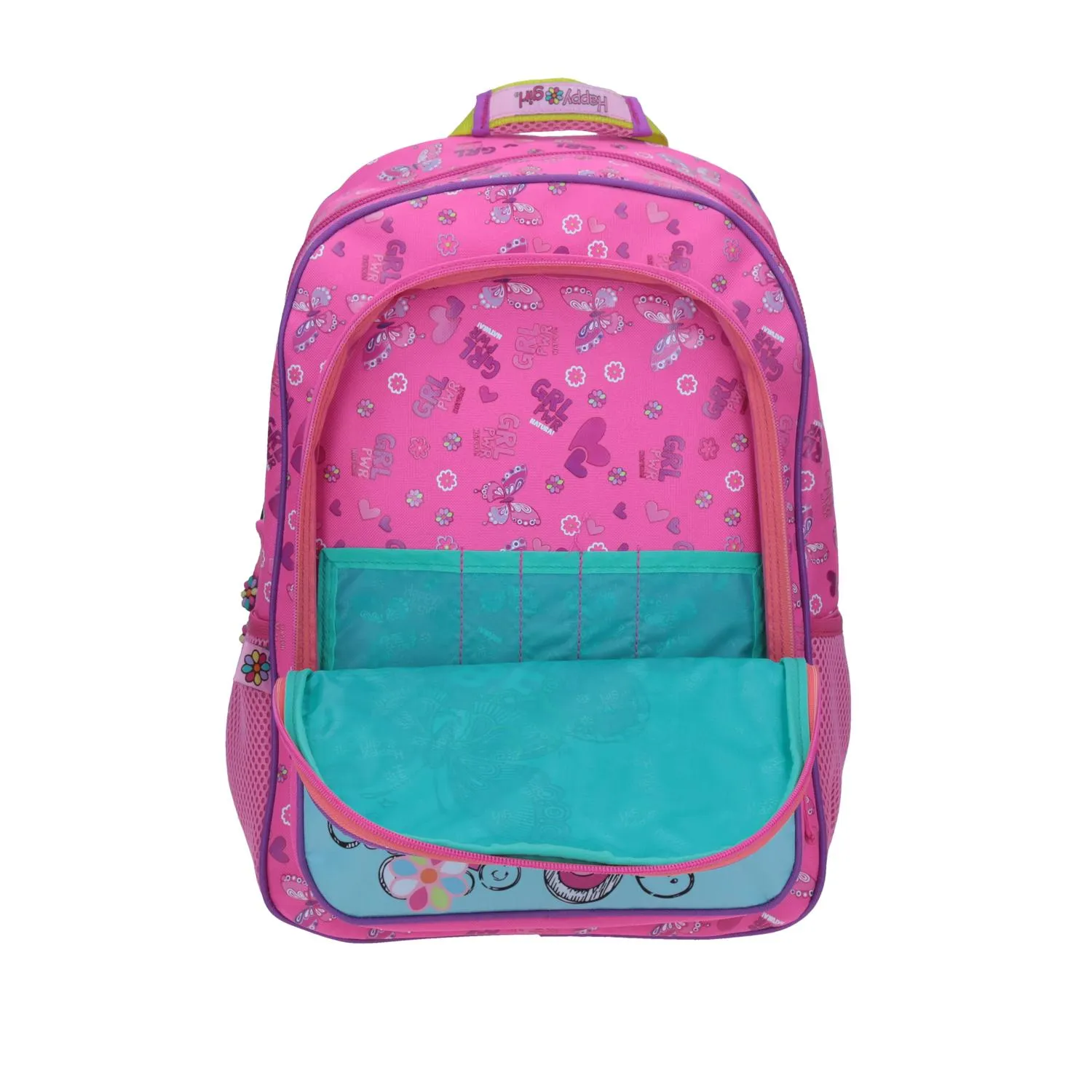 Mochila Rosa Girl Power Happy Girl