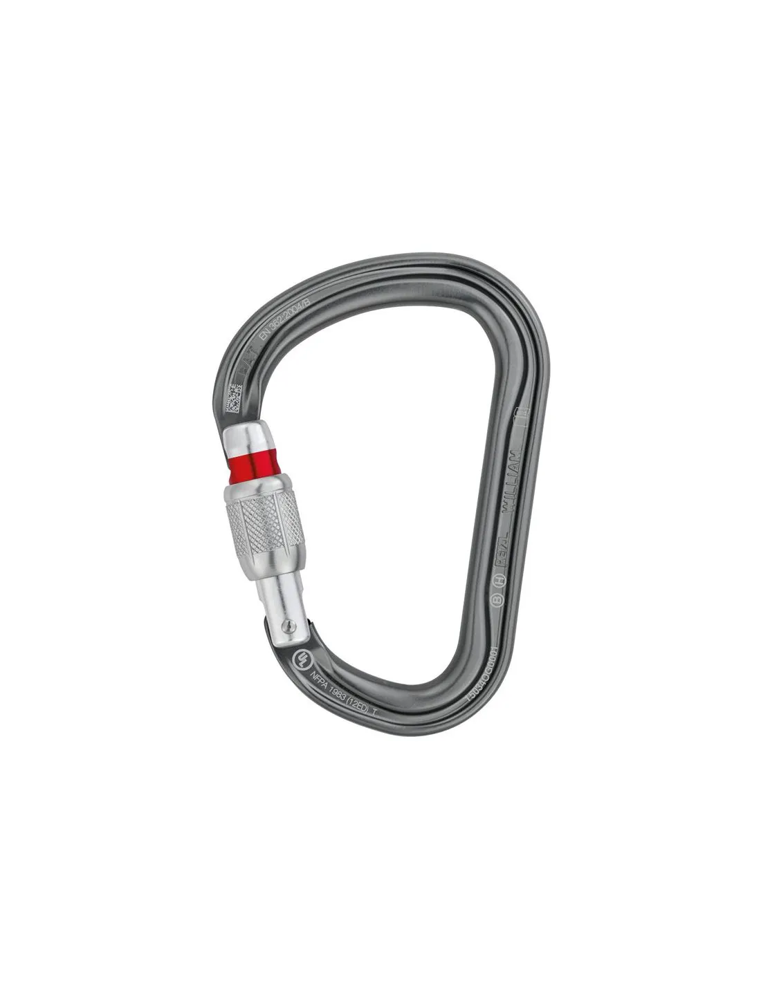MOSQUETóN DE ESCALADA PETZL WILLIAM SCREWLOCK CARABINER