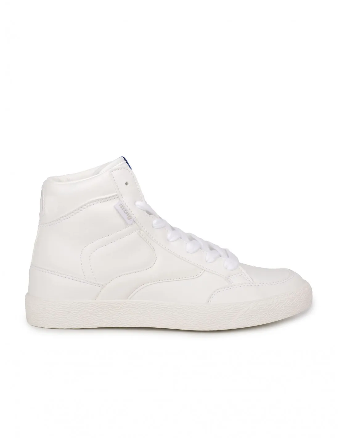 MUSTANG Zapatillas Abotinadas Blancas