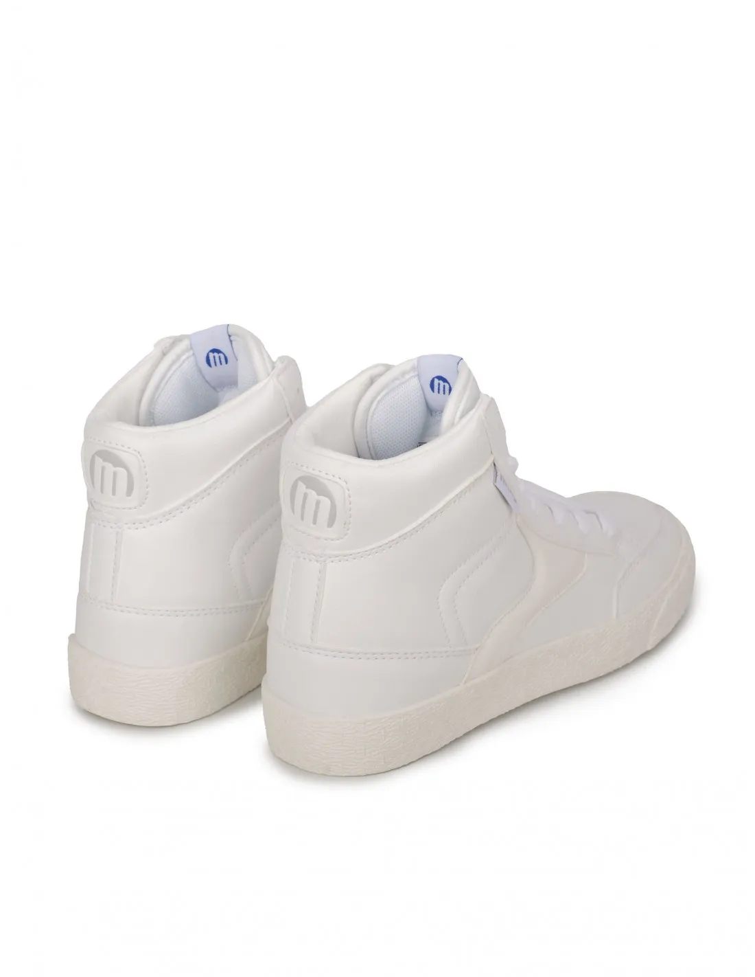 MUSTANG Zapatillas Abotinadas Blancas