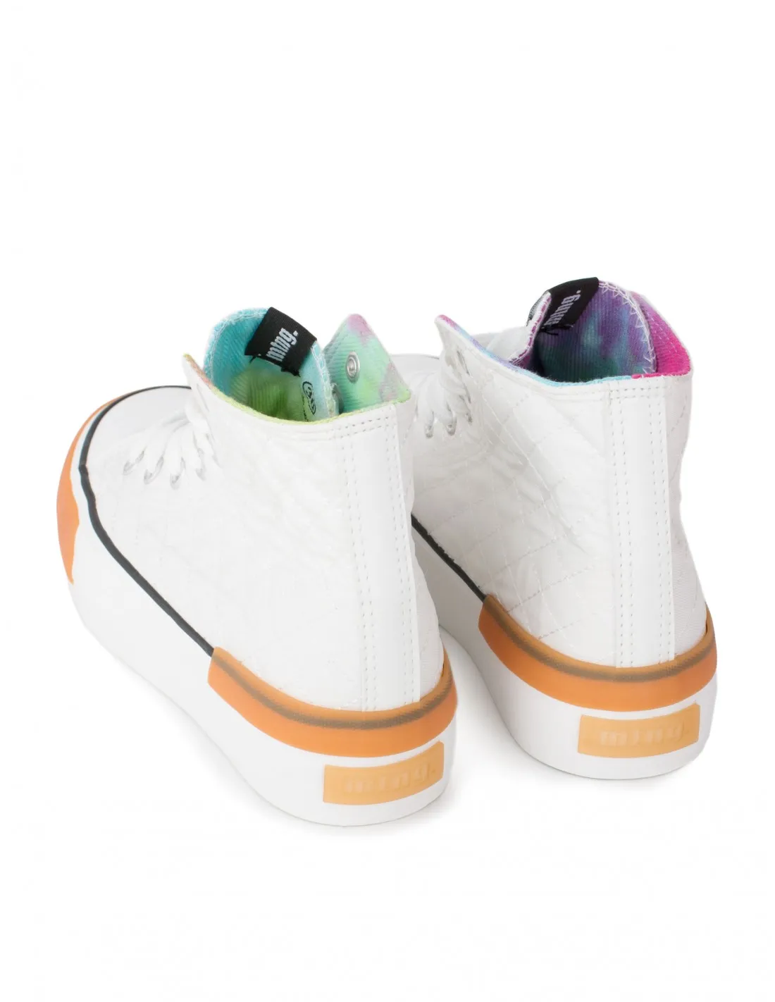 MUSTANG Zapatillas Altas Blancas Tie Dye