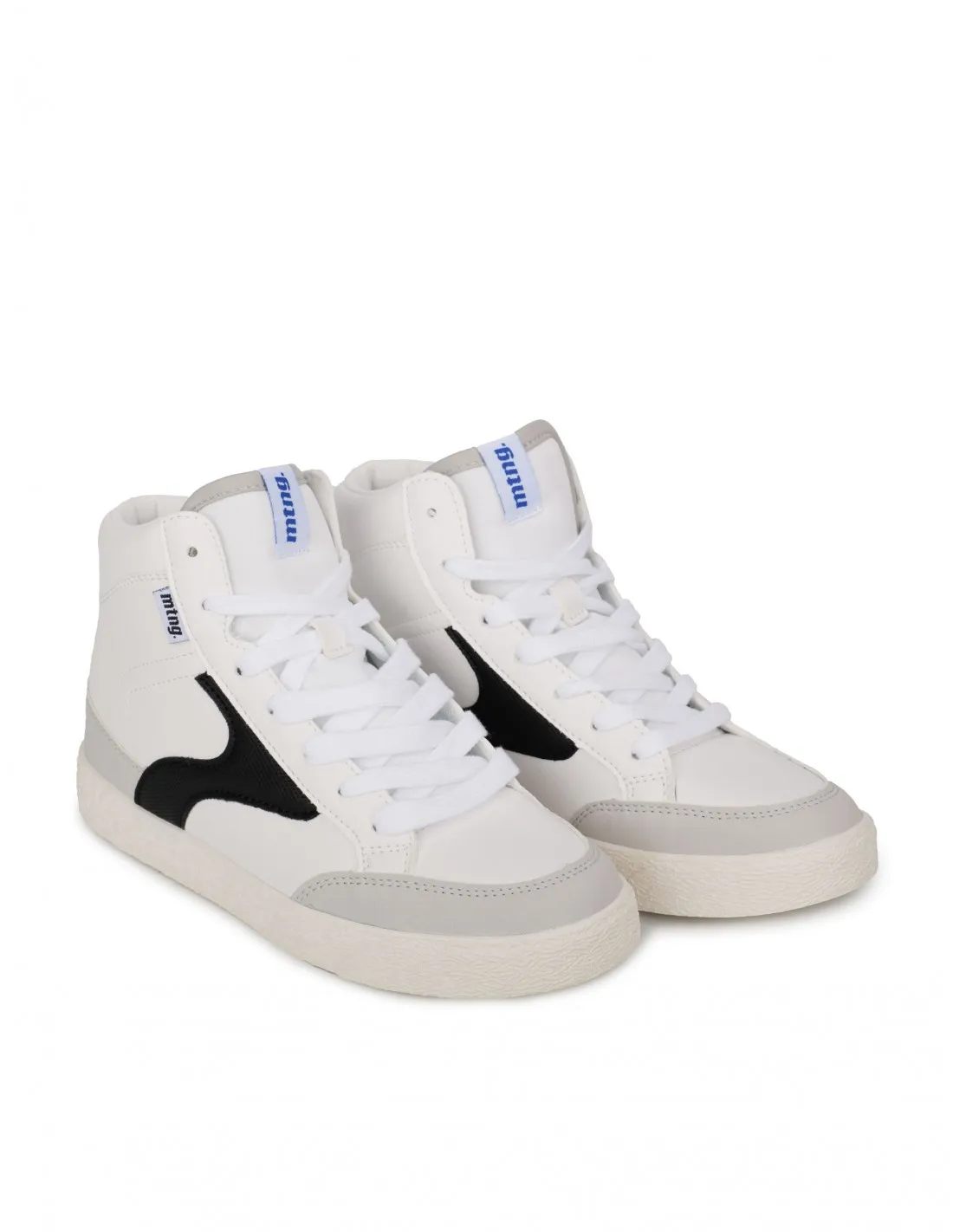 MUSTANG Zapatillas Altas Blancas