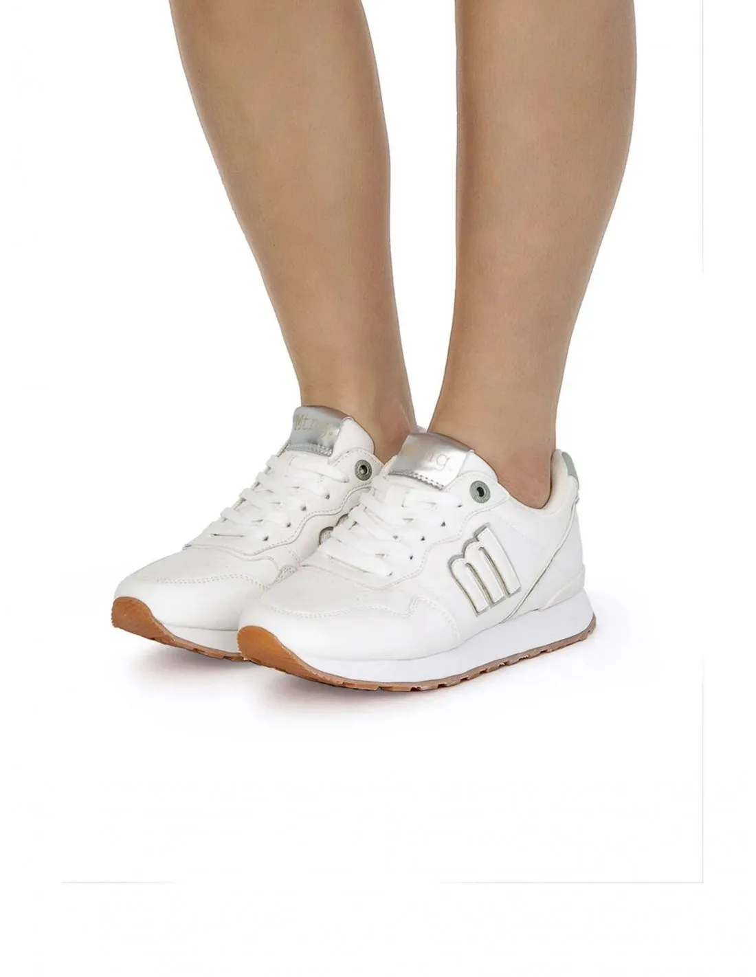 MUSTANG Zapatillas Cuña Interior Blancas