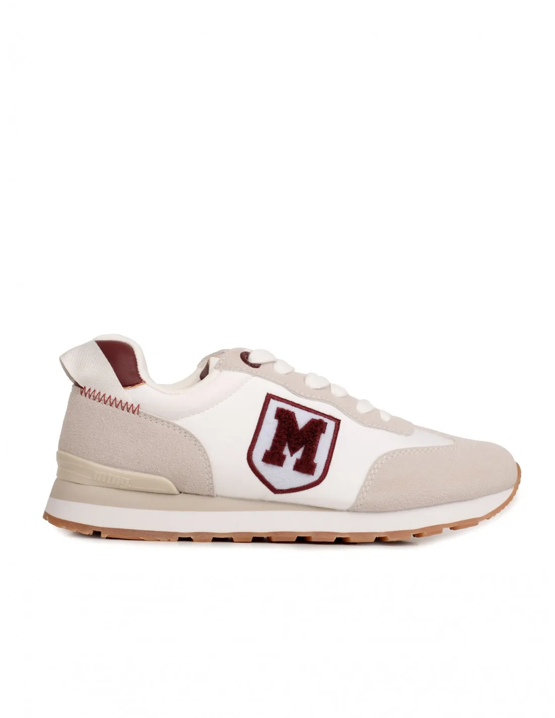 MUSTANG Zapatillas Retro Burdeos