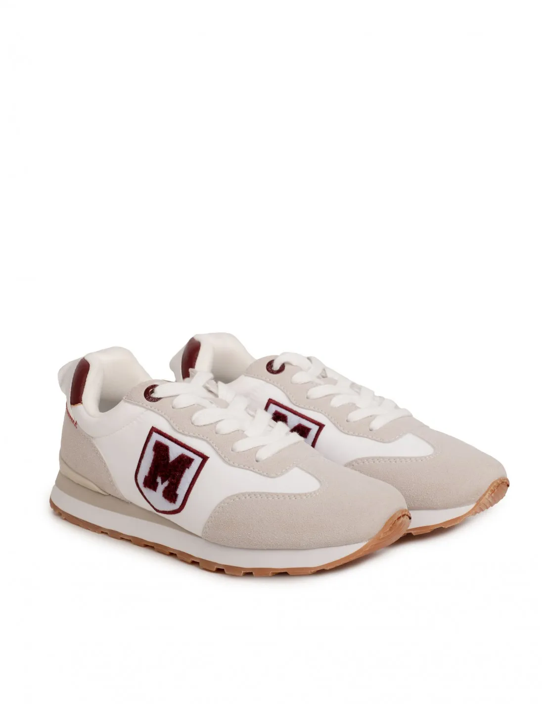 MUSTANG Zapatillas Retro Burdeos