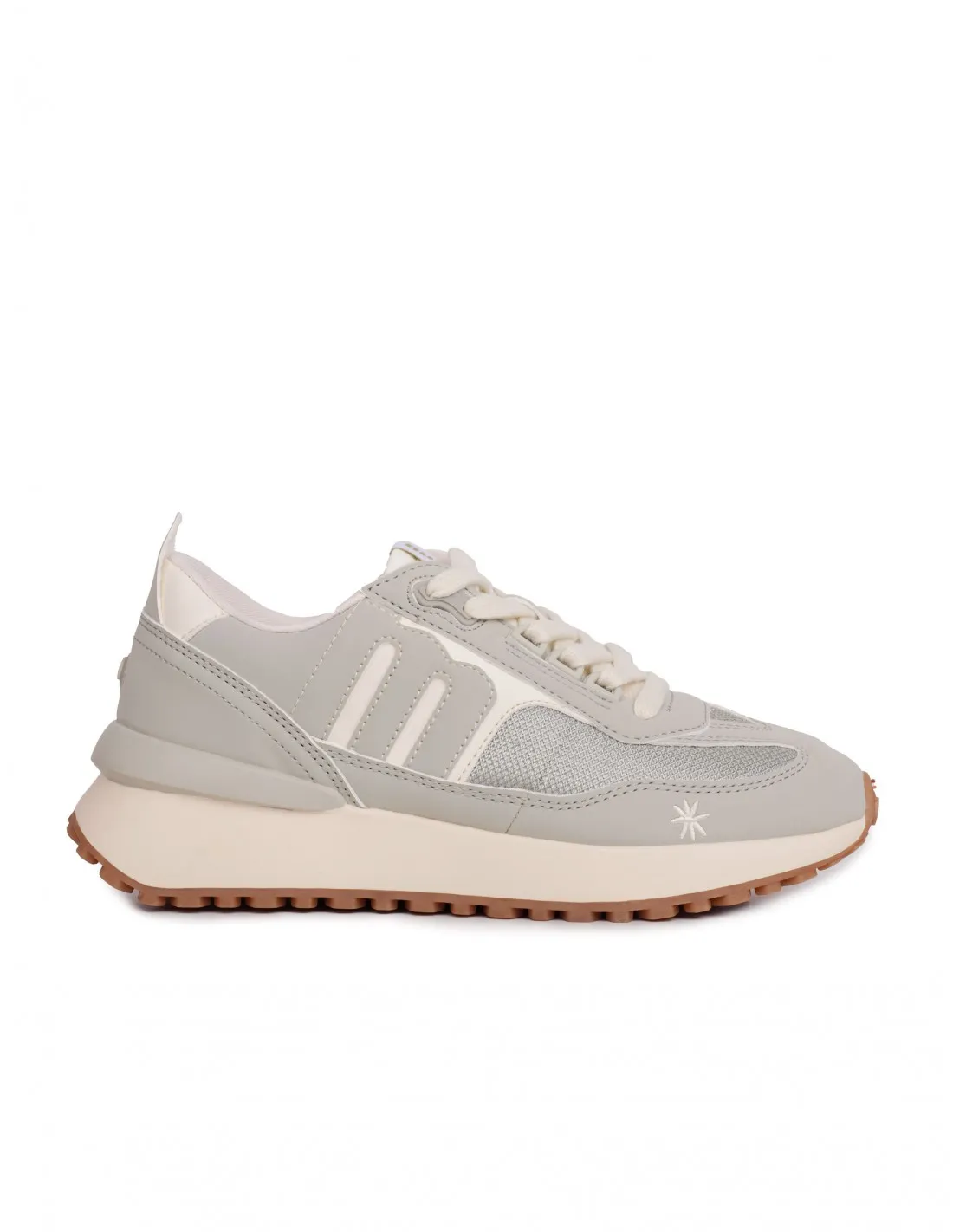 MUSTANG Zapatillas Retro Plataforma Menta