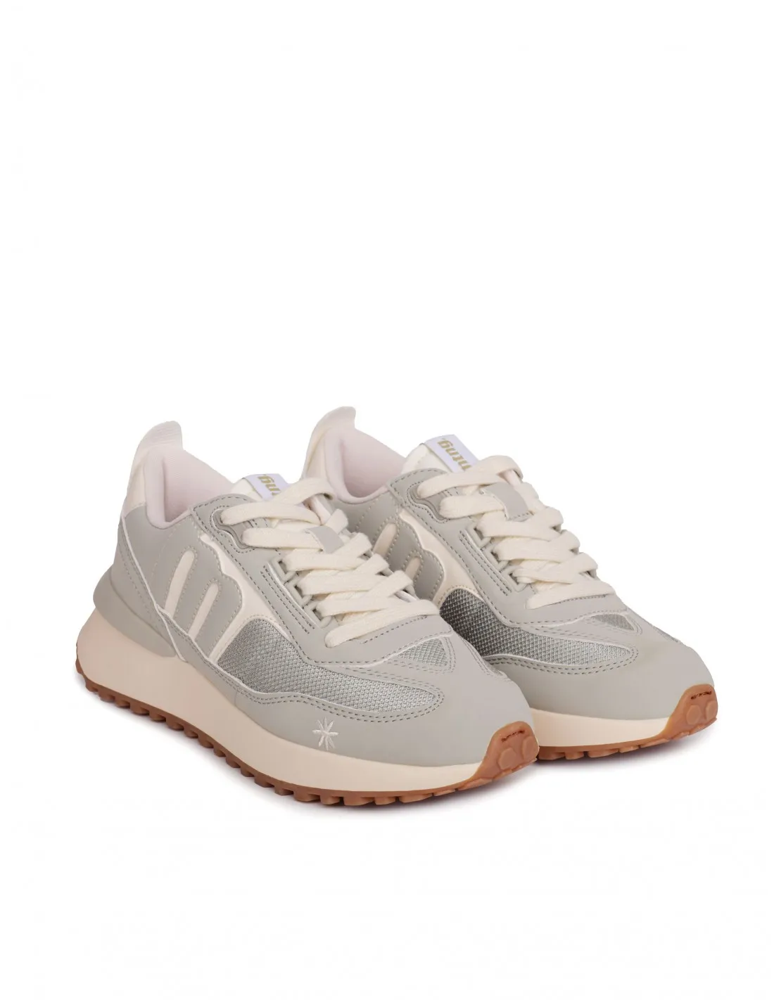MUSTANG Zapatillas Retro Plataforma Menta