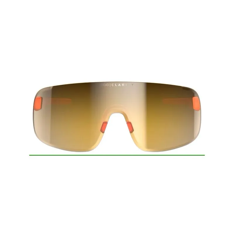 Máscara POC Elicit (Fluo. Naranja Translúcido/Clarity Road/Partly Sunny Gold)