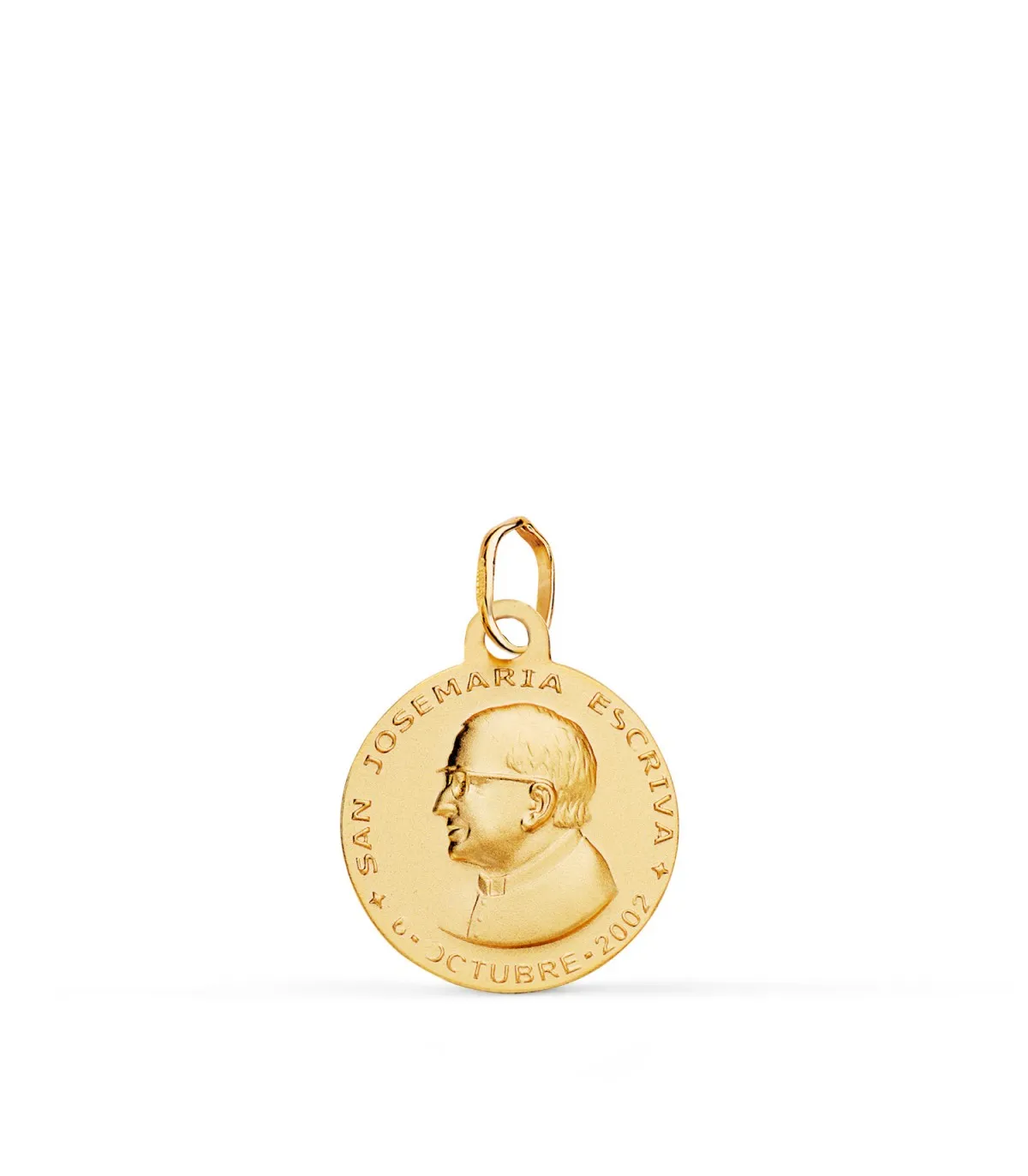 Médaille San José Mª Escrivá Or 18 K 14mm
