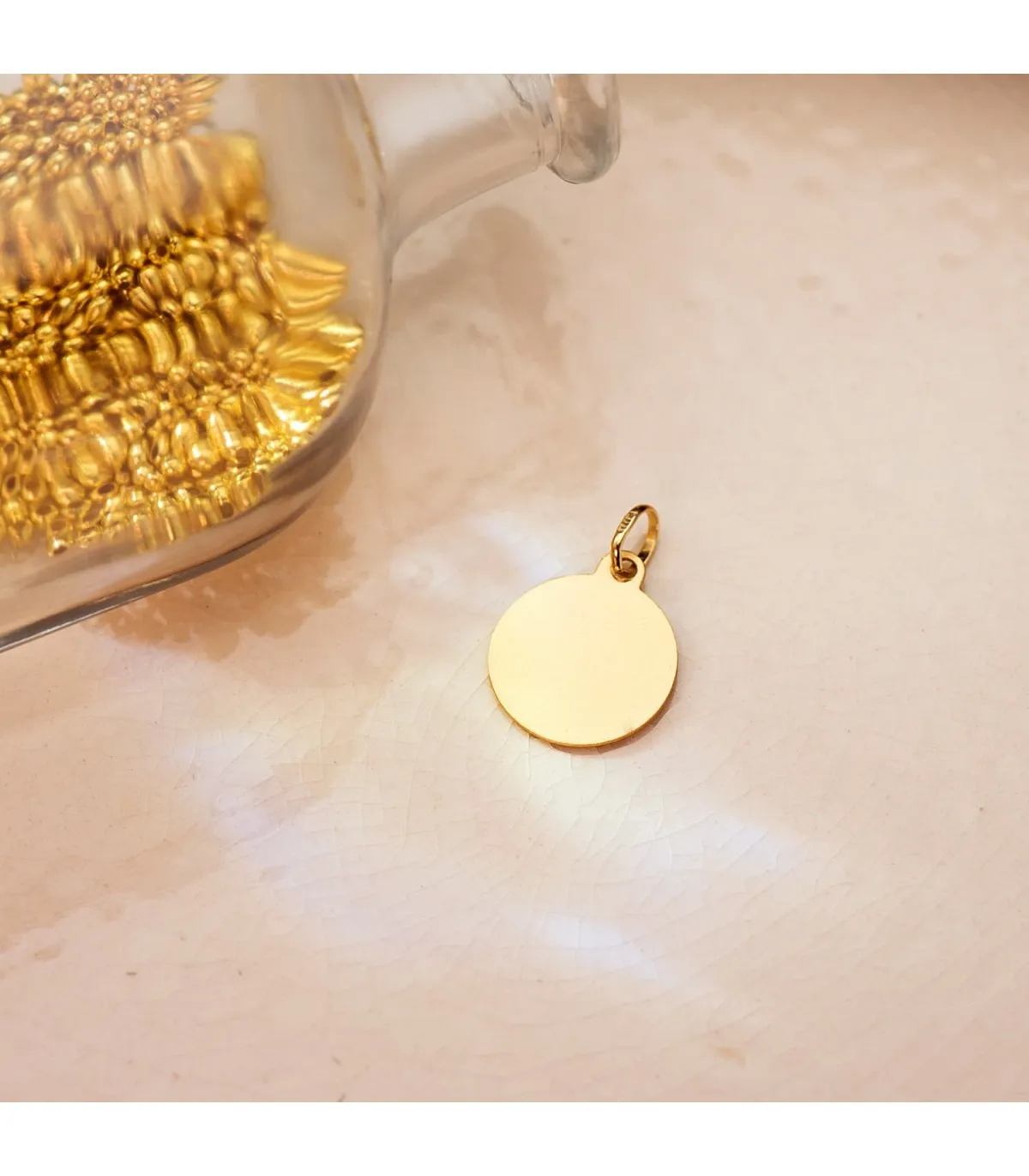 Médaille San José Mª Escrivá Or 18 K 14mm