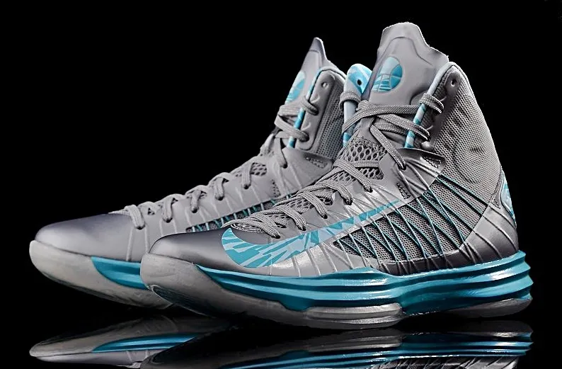 Nike Lunar Hyperdunk "Turquesa" (008/gris/turquesa)