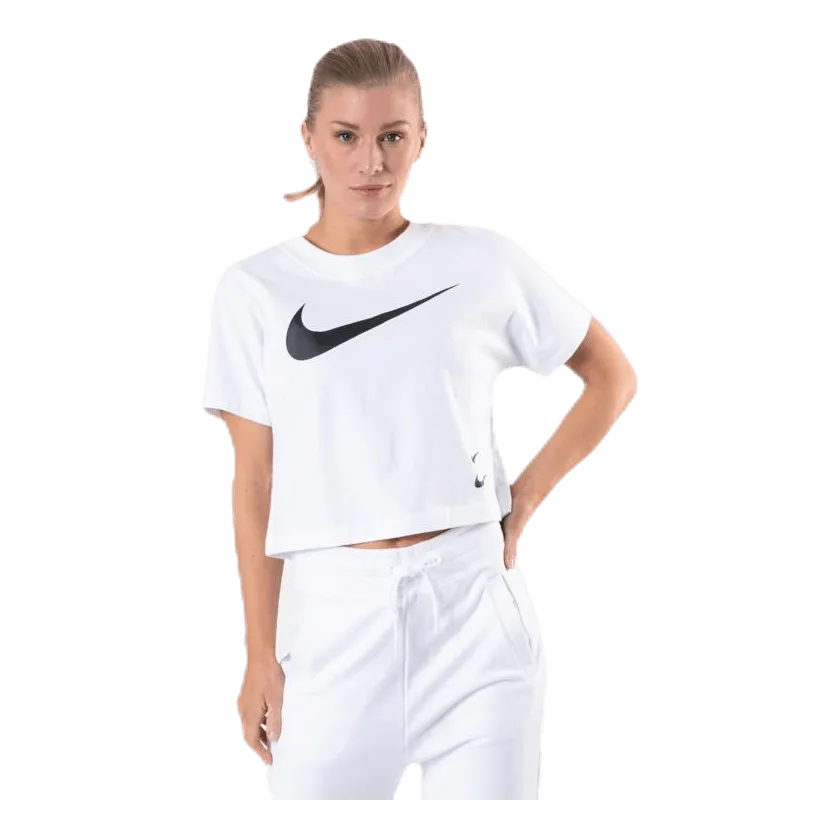 Nike Nsw Swoosh Top Ss White/Black