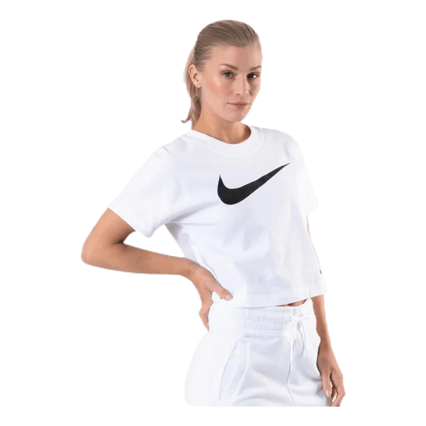 Nike Nsw Swoosh Top Ss White/Black