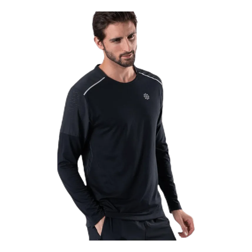 Nike Rise 365 Hybrid LS Black