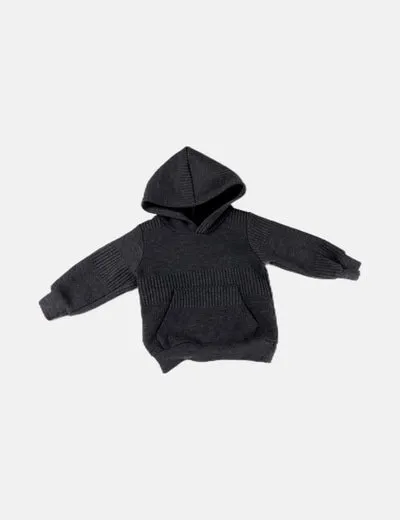 NoName Sudadera con capucha gris marengo