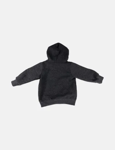 NoName Sudadera con capucha gris marengo
