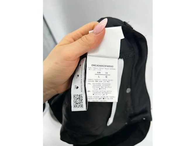 OFF WHITE PANTALóN OFFWHITE T.INTERNACIONAL L POLIéSTER NEGRO 