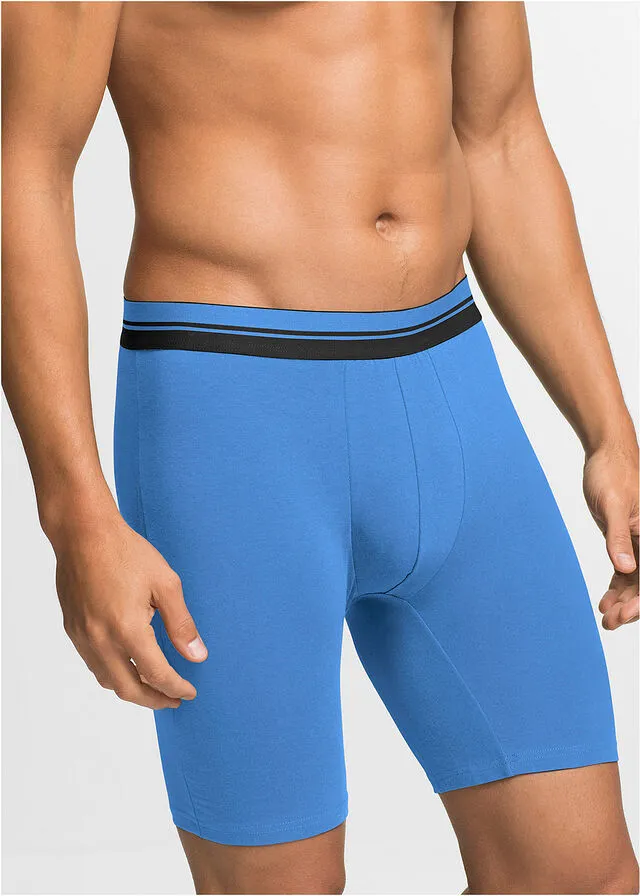 PACK DE 2 BOXER LARGOS NEGROAZUL