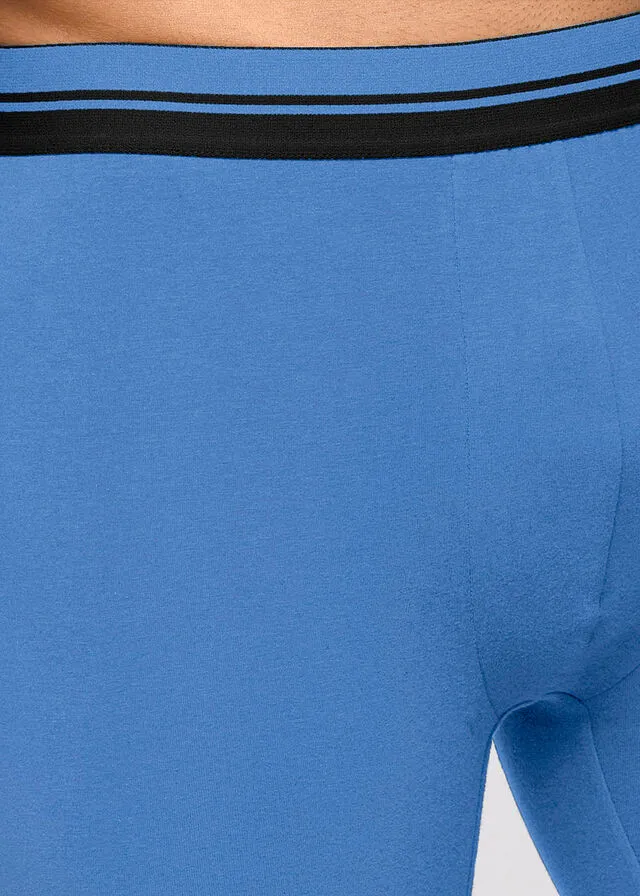 PACK DE 2 BOXER LARGOS NEGROAZUL