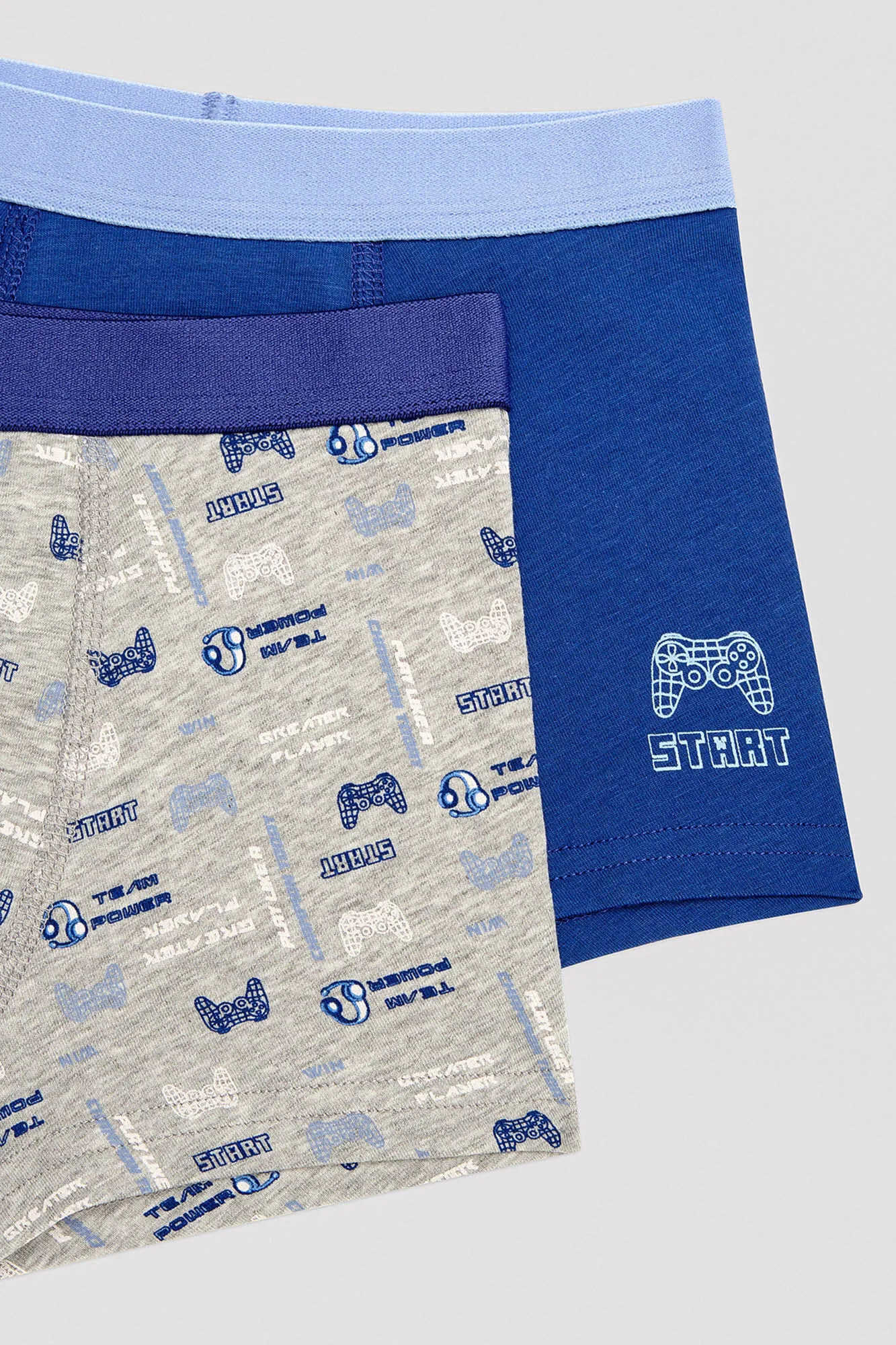 Pack de 2 calzoncillos bóxer para niño con estampado Game