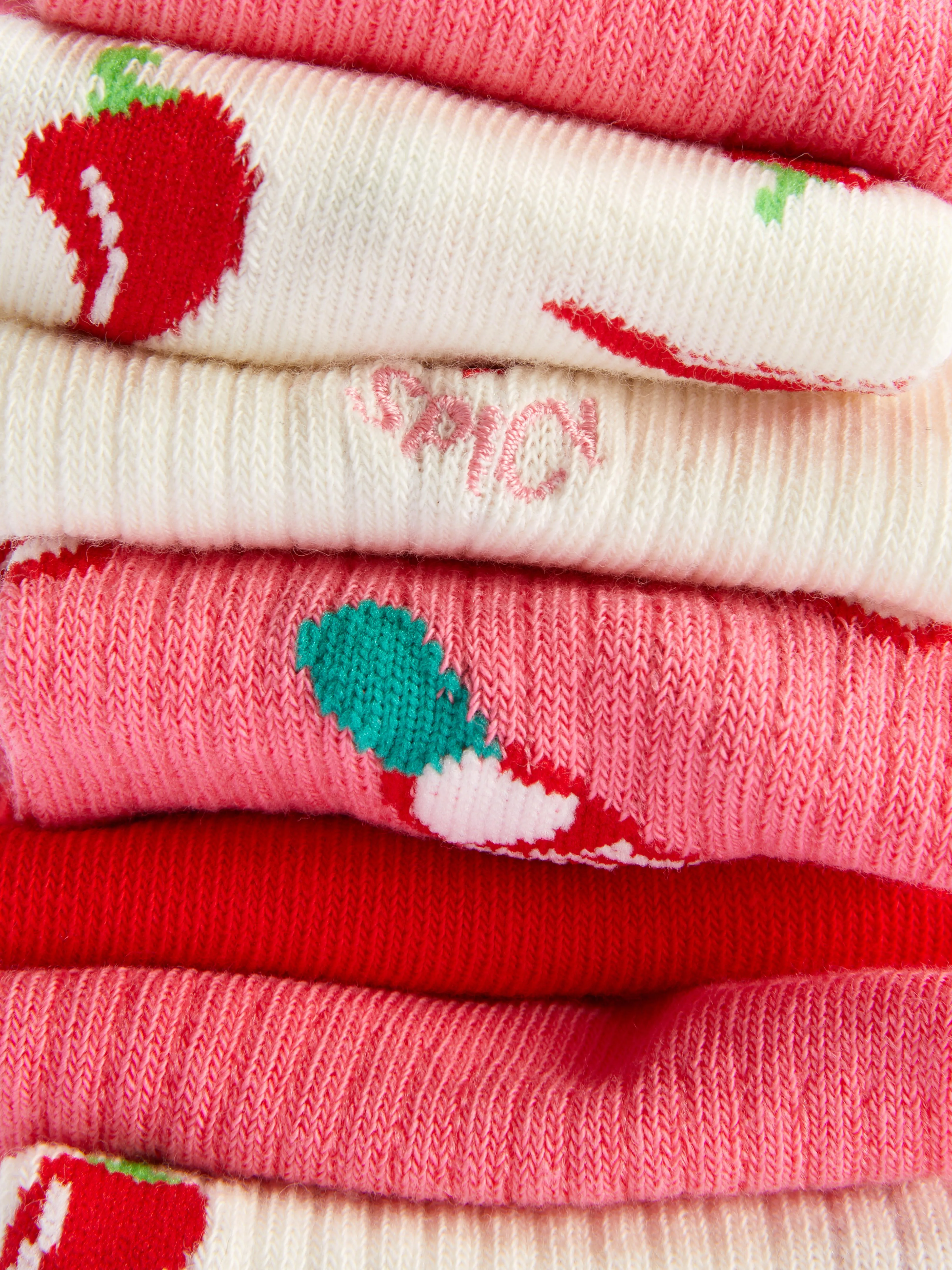 Pack de 5 pares de calcetines altos con chiles