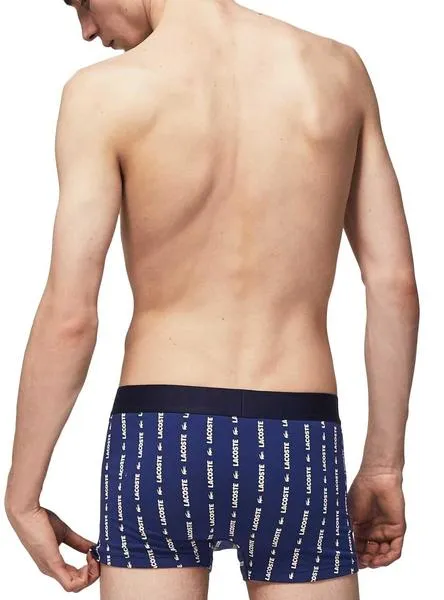 pack lacoste 3 boxers cortos signature para hombre